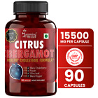 Zitrusbergamotte 15500mg 25:1 Extrakt mit Niacin unterstützt gesundes Cholesterin 90ct