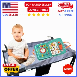 Airplane Bed for Toddlers & Seat Extender - Travel Busy Board for Comfy Flight - Picture 1 of 10