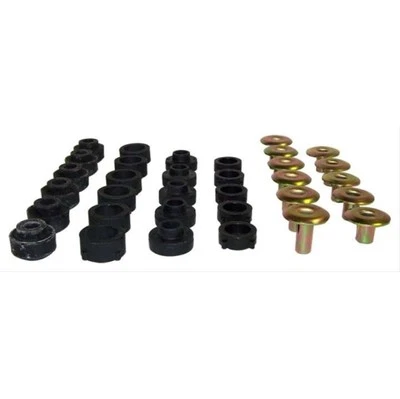 Crown Automotive 55176180K Body Mounting Kit For 1997-2006 Jeep Wrangler TJ - Image 1 of 3