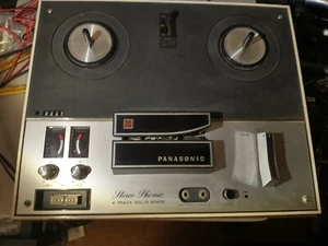 PANASONIC RS-266US STEREO REEL TO REEL TAPE RECORDER DECK RS-766US for Service - Picture 1 of 12