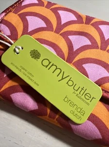Amy Butler For Kalencom Brenda Clutch Organic Low Impact Dyes VEGAN Purse - Picture 1 of 7