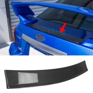 Carbon FIT SUBARU WRX 3TH STI IMPREZA 3rd 4DR STI Type Trunk Under Lip Spoiler - Picture 1 of 7