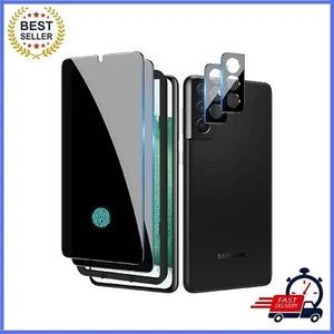 Samsung Galaxy S22 Plus Privacy Displayschutzfolie Hartglas Schwarz Folie 6,6" - Bild 1 von 11