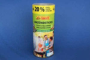 Favorit Anzündsticks 100 + 20 % gratis Grill Kamin Ofen Anzündhilfe Anzünder - Bild 1 von 1