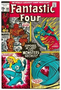Fantastic Four (1971) #106 * Stan Lee / John Romita Sr 🔥🔥🔥 VF - Picture 1 of 2