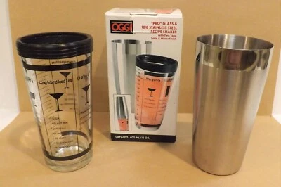 Coctelera de vidrio Oggi "Pro" Foto 1 de 4