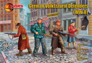 Mars 72117 1:72 WWII German Volkssturm Defenders - Picture 1 of 1