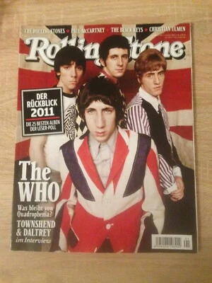 💎💎  ROLLING STONE 207/2012  THE WHO, Kings,   + Cd, complete magazine - Image 1 of 2