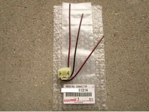 FITS: 96 - 02 TOYOTA 4RUNNER HEADLIGHT PIGTAIL CONNECTOR OEM BRAND NEW - Picture 1 of 7