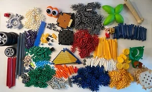 KNEX Mixed Lot 2+ Lbs Wheels Desert K'nex Building Toy Palm Tree Coins Mario - Picture 1 of 20