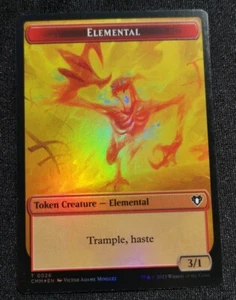 Elemental / Elephant Token - Foil - CMM - NM Unplayed - EN - 26/31 - Picture 1 of 2