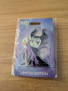 WDI Chibi Maleficent DISNEY Villains Pin MOG LE300 Imagareering Sleeping Beauty - Picture 1 of 6