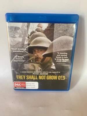 They Shall Not Grow Old Blu Ray War 2018 Region B PAL - Free Postage - image 1 of 2