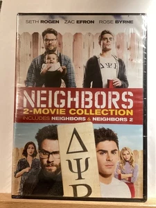 Neighbors: 2-Movie Collection (DVD, 2016) Seth Rogen - Zac Efron - Rose Byrne - Imagen 1 de 2