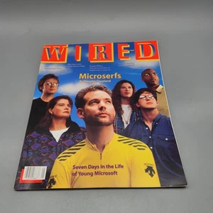 Vintage Wired Magazine January 1994 Microserfs Douglas Coupland Microsoft Tech H - Picture 1 of 15