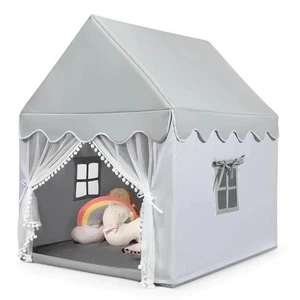 Kids Play Tent Large Playhouse with Mat - Bild 1 von 7