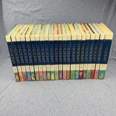 Childcraft Encyclopedia 1987 Complete Set Vol 1-15 + 6 Bonus Editions Dictionary - Image 1 of 4