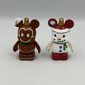 Disney Vinylmation Jingle Smells Adorno Set de 2 Pan de Jengibre Malvavisco - Imagen 1 de 7