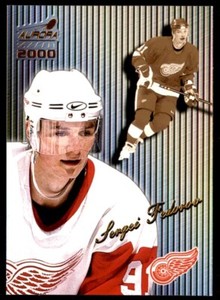 1999-00 Pacific Aurora Sergei Fedorov  Detroit Red Wings #50