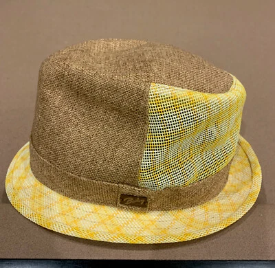 Usado en Excelente Condición - Sombrero Fedora Bailey of Hollywood Mezcla de Paja Amarillo/Marrón para Hombres y Mujeres’ Foto 1 de 4