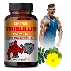 Tribulus Terrestris - Testicle Booster - Male Enhancement Hard Energy Capsules - Picture 1 of 12