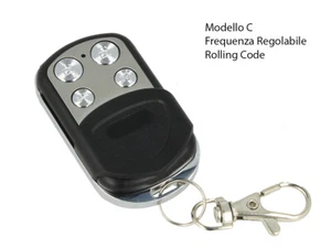 Funkfernbedienung Fernbedienung für Universal Tor Modell C Frequenz einstellbar - Bild 1 von 3