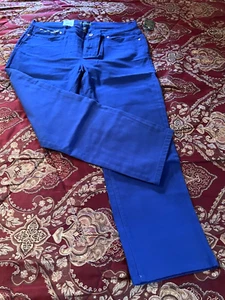 Lauren Ralph Lauren Women's PLUS Size 18W Mid Rise Strait Jeans BLUE - Picture 1 of 15