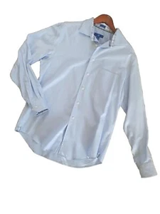 egara mens dress shirt Longsleeve Sz Large  16.5 Neck - Picture 1 of 6