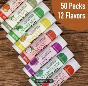 50-Pack Lip Balm Set: Moisturizing Lipstick Gift for Women, Parties, & Souvenirs - Picture 1 of 7