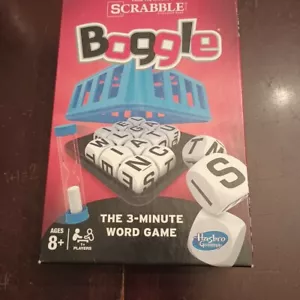 Hasbro "Boggle" the 3-Minute Word Search Game 8+ Makers Of Scrabble | Sand Timer - Picture 1 of 7