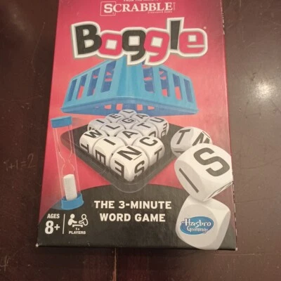 Hasbro "Boggle" the 3-Minute Word Search Game 8+ Makers Of Scrabble | Sand Timer - Image 1 of 4