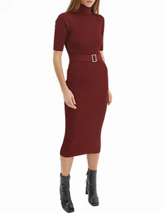 SABA size M (10 12) Vicky High Neck Knit Dress - Picture 1 of 14