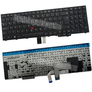 UK Non-backlit W/Pointer Keyboard for Lenovo Thinkpad W540 W541 W550 W550S - Picture 1 of 2