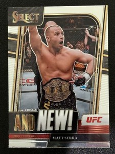 2023 PANINI SELECT UFC AND NEW BASE INSERT #9 MATT SERRA