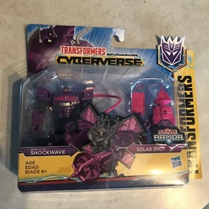 New Transformers Cyberverse Power Of The Spark Armor Shockwave Deception - Picture 1 of 11