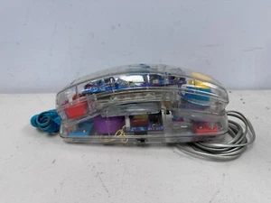 Vintage Tranparent Conair SW206 Corded Phone Funky Fish Vibrant UNTESTED #04 - Picture 1 of 2