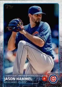 2015 Topps #579 Jason Hammel Chicago Cubs - Picture 1 of 2