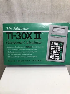 NEW THE EDUCATOR TI-30X-II OVERHEAD CALCULATOR #252 - Picture 1 of 7