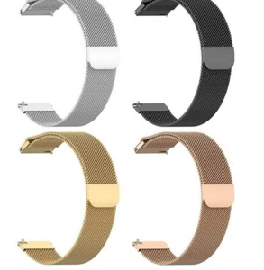 Per Samsung Galaxy Watch 3 41/42mm Cinturino di Ricambio Metallo Milanese Loop - Foto 1 di 20