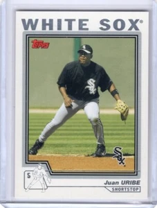 JUAN URIBE 2004 Topps Traded #T4 - WHITE SOX - Picture 1 of 1