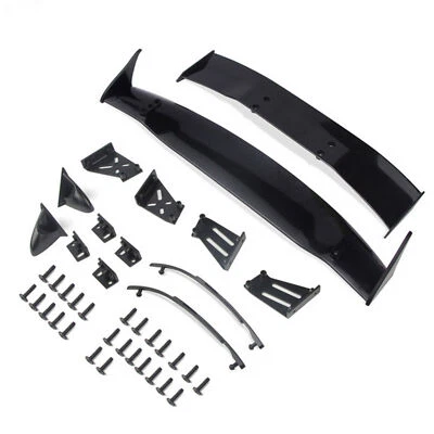 For 1/10 RC Racing Drift  RC Car Plastic Drift Road Body Rear Spoiler Wing 1 Set - Image 1 of 4