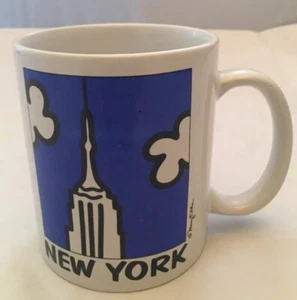 Vintage 1990's Fifth Ave Manufacturers Mary Ellis New York Coffee Drink Mug Cup - Picture 1 of 6
