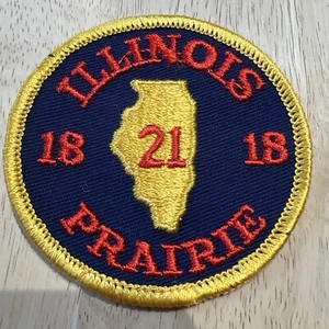 Vintage Illinois Prairie 1818 State Aufnäher Patch - Bild 1 von 7