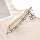 Pearl Phone Charms Gold/Silver Mobile Phone Lanyard New Phone Pendant  Phone