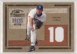 2004 Donruss Classics Dress Code Jersey Number Game-Worn /100 Hideo Nomo #DC-39