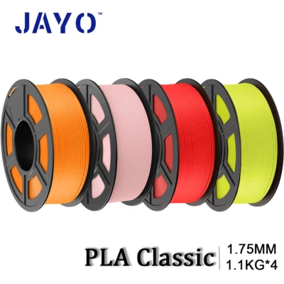 JAYO 4.4KG PLA Classic 1.1KG/SET 1,75mm 3D Printer Filament Impact Resistance - Image 1 of 4