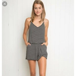Brandy Melville Striped Joyce Romper - Picture 1 of 4