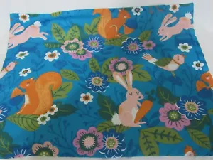 Almohada Almohada Simulada Conejitos Ardillas Azul Niños Ropa de cama Nueva Sin Paquete #902 - Imagen 1 de 5