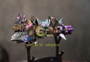 Customized Painted 1/12 Arcane：League of Legends jinx Gatling Weapon Cannon - Picture 1 of 8