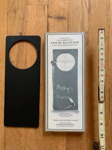 RESTORATION HARDWARE Chalkboard Door Knob Hanger Bedroom * Hotel Notice Signs - Bild 1 von 4
